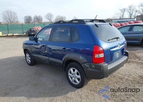 2005 Hyundai Tucson Gls/Lx from USA, damaged, VIN KM8JN72D05U187217